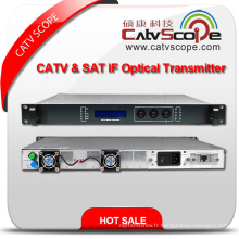 Fournisseur Professionnel Haute Performance 1u CATV &amp; Sat Si Transmetteur Optique